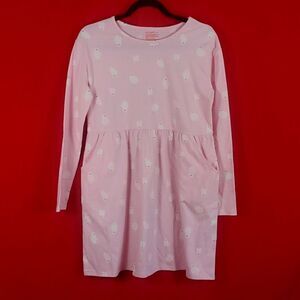NEW PINK GHOST HALLOWEEN DRESS Girls Size XL 14